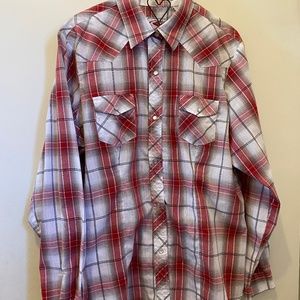 Roper ladies western shirt XL pearl snaps